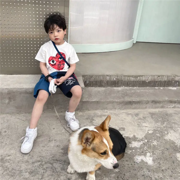 Boys Cotton Cartoon T-Shirt Navy Blue Summer Wear — feature 12