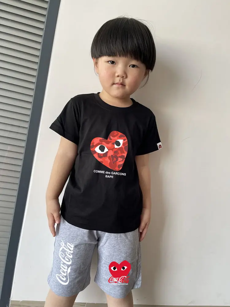 Boys Cotton Cartoon T-Shirt Navy Blue Summer Wear — feature 7