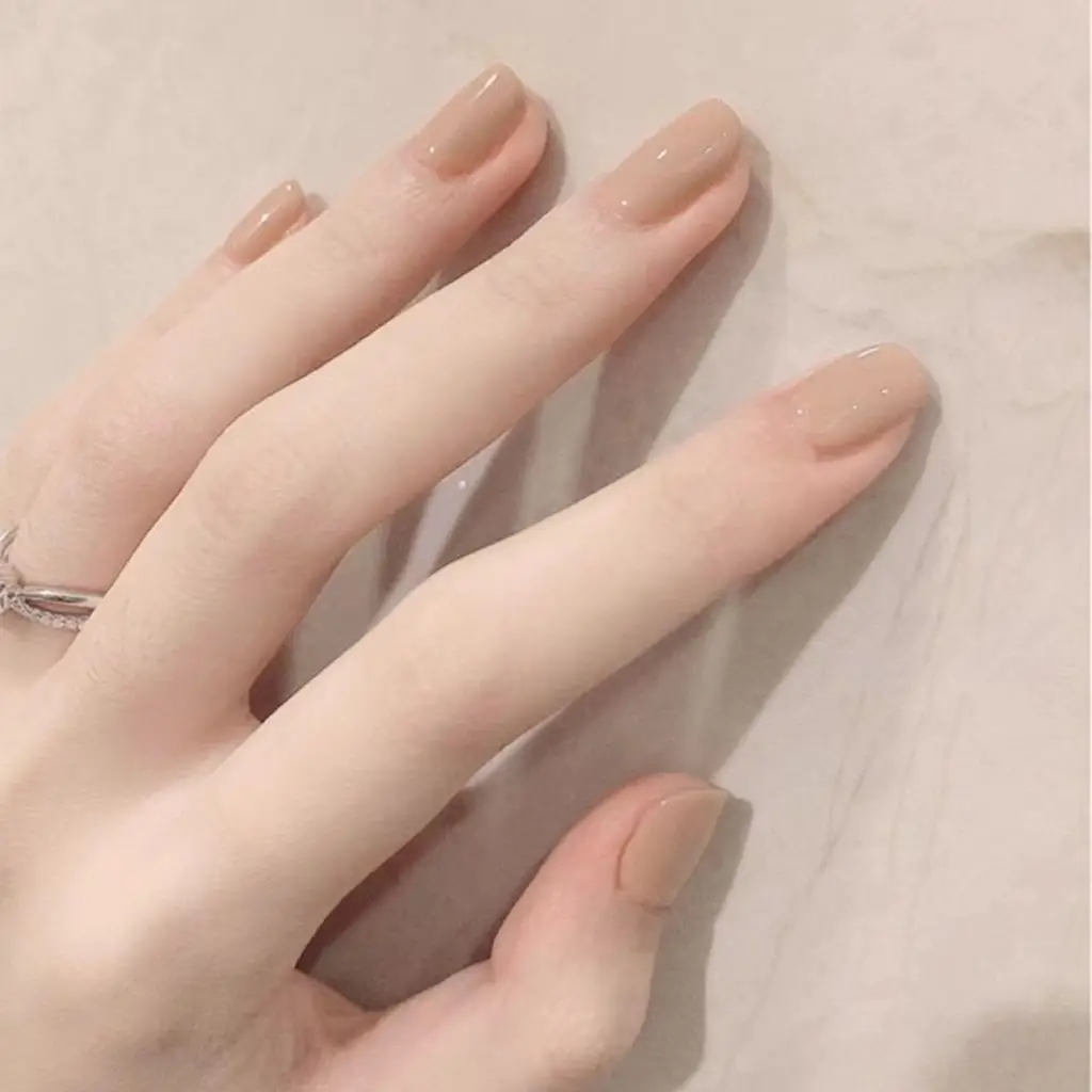 Nude Nail Polish S27 Rose Glitter Peel — feature 3
