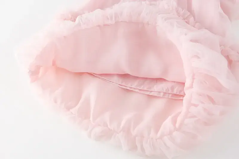 Girls Dress Pink Fluffy Western Style Summer 2024 — feature 27