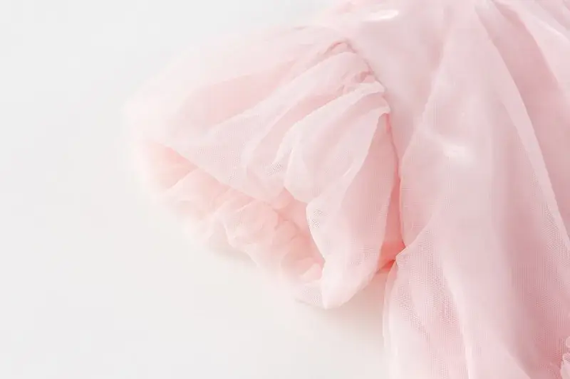 Girls Dress Pink Fluffy Western Style Summer 2024 — feature 29