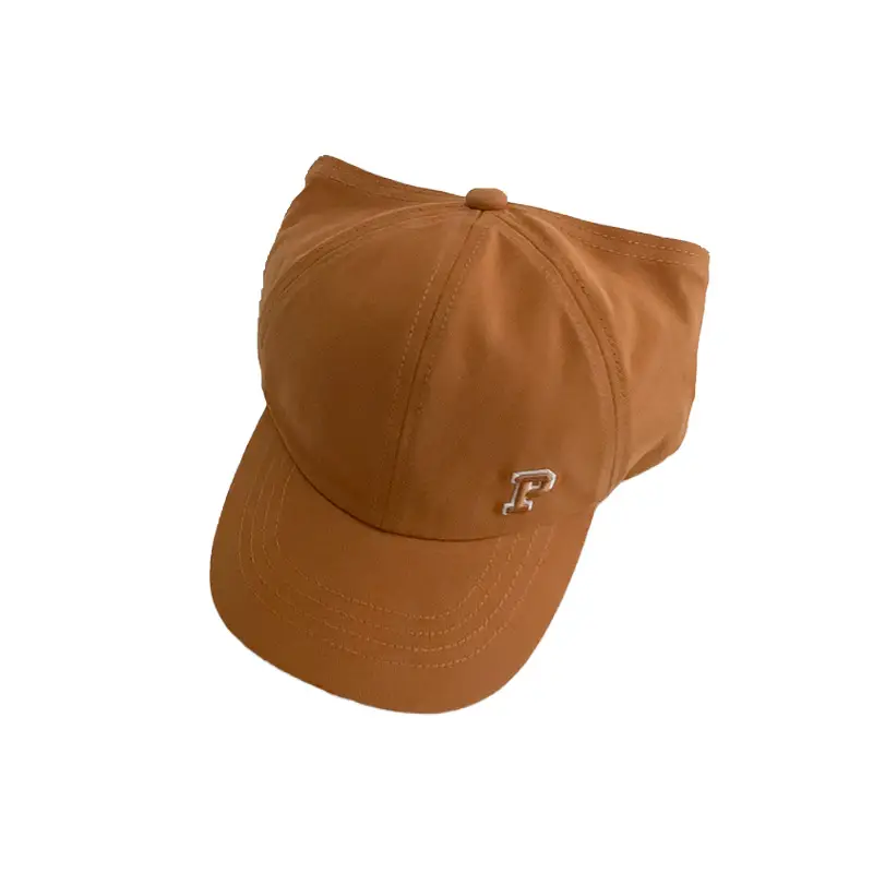 Brown Baseball Cap for Boys Girls Summer Sunscreen Cap - Image 6