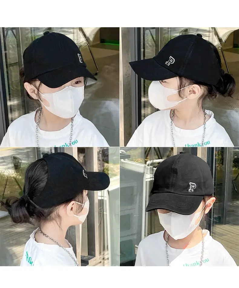 Brown Baseball Cap for Boys Girls Summer Sunscreen Cap — feature 12