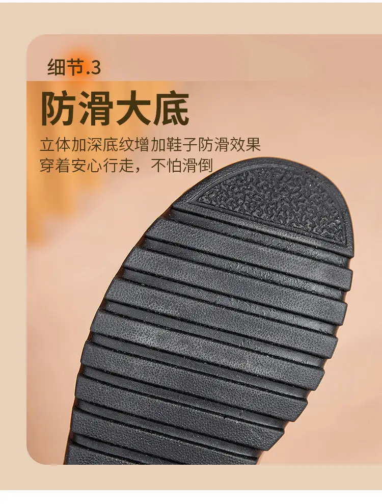 Ready Stock Sandals for Women, Summer Shoes for Middle-Aged and Elderly People, Middle-Aged Leather Shoes with Holes, Breathable, Soft Soles, Large Size, Not Tiring for the Feet — feature 10