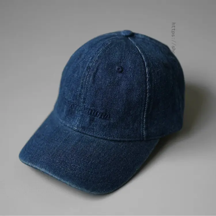 Vintage Washed Denim Baseball Cap for Men Women - Image 7