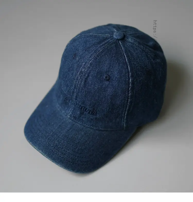 Vintage Washed Denim Baseball Cap for Men Women — feature 12