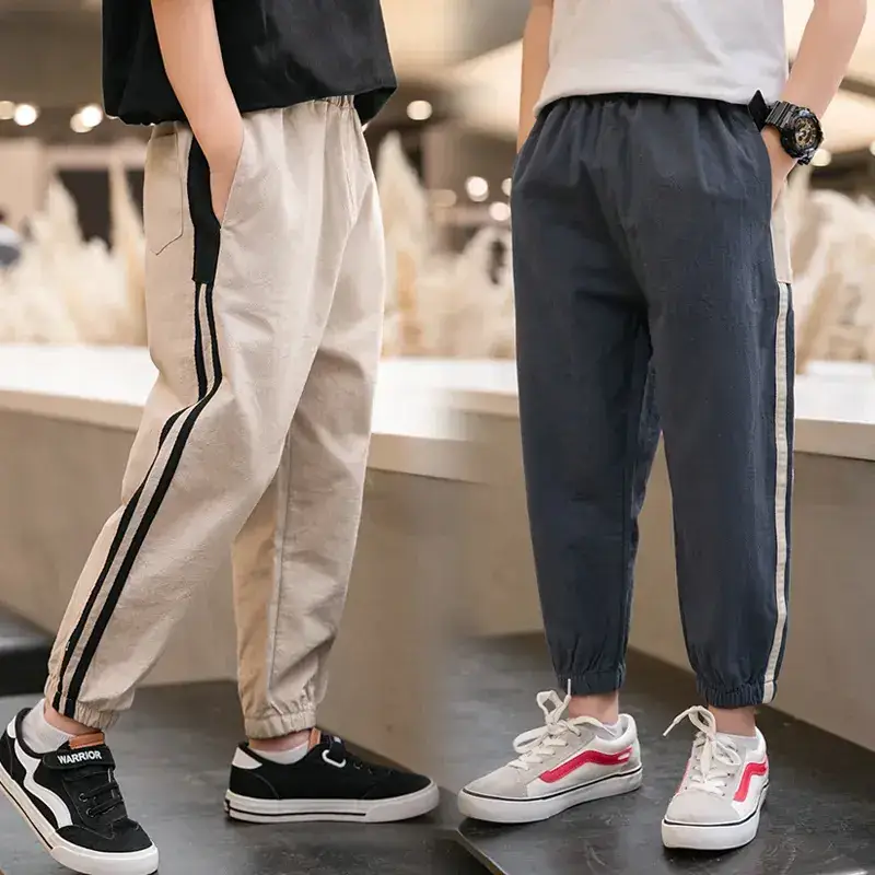 Boys Side Striped Mosquito Proof Pants 2025 - Image 6