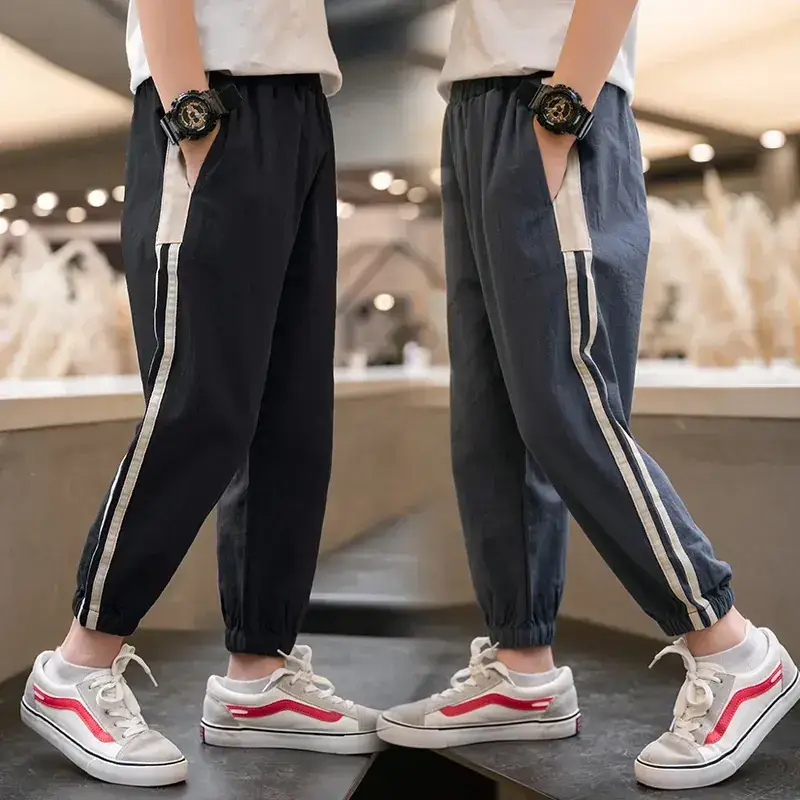 Boys Side Striped Mosquito Proof Pants 2025 - Image 7