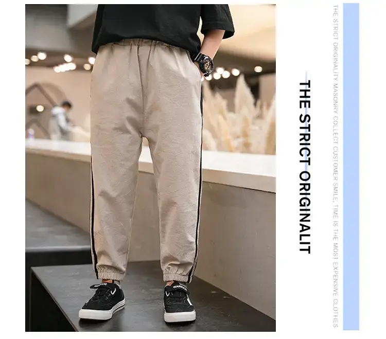 Boys Side Striped Mosquito Proof Pants 2025 — feature 13