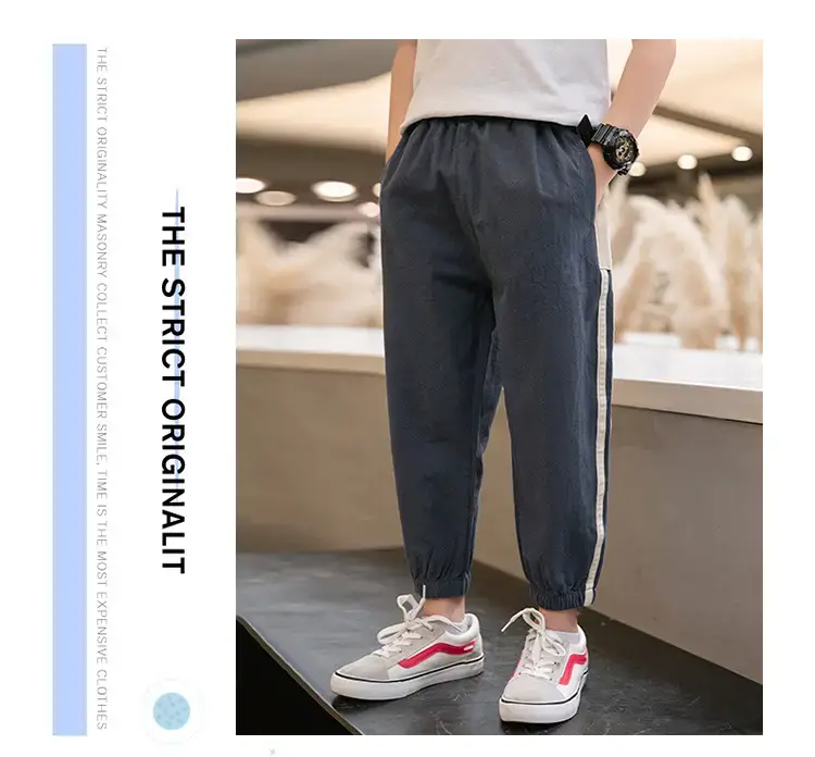 Boys Side Striped Mosquito Proof Pants 2025 — feature 23