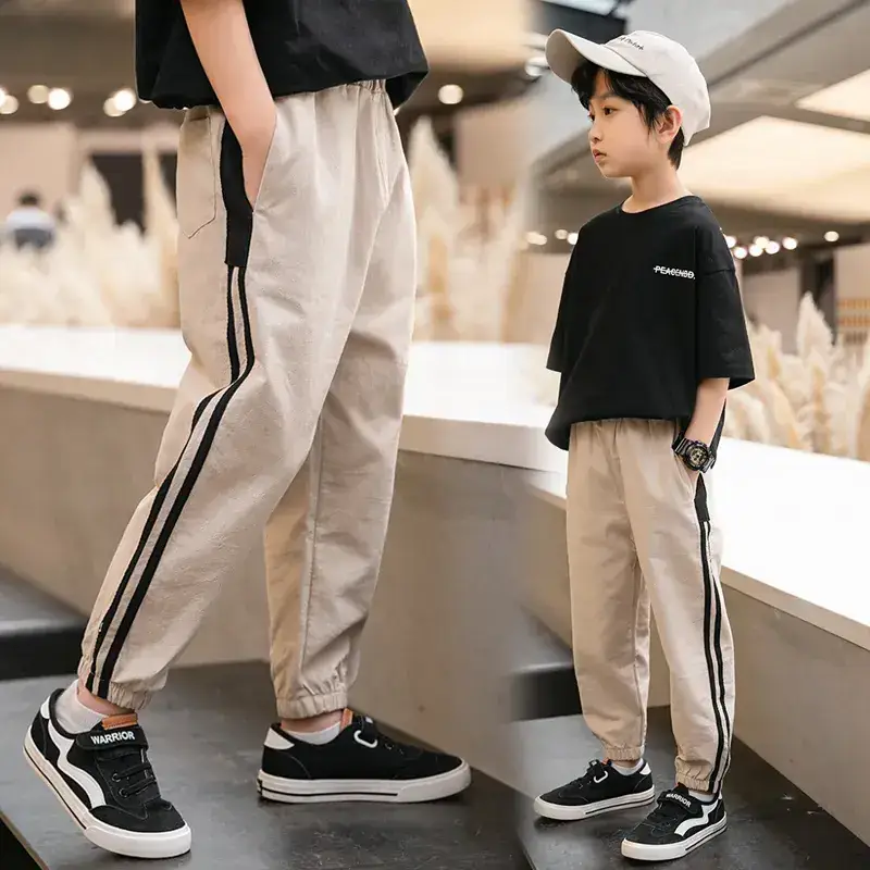 Boys Side Striped Mosquito Proof Pants 2025 - Image 3