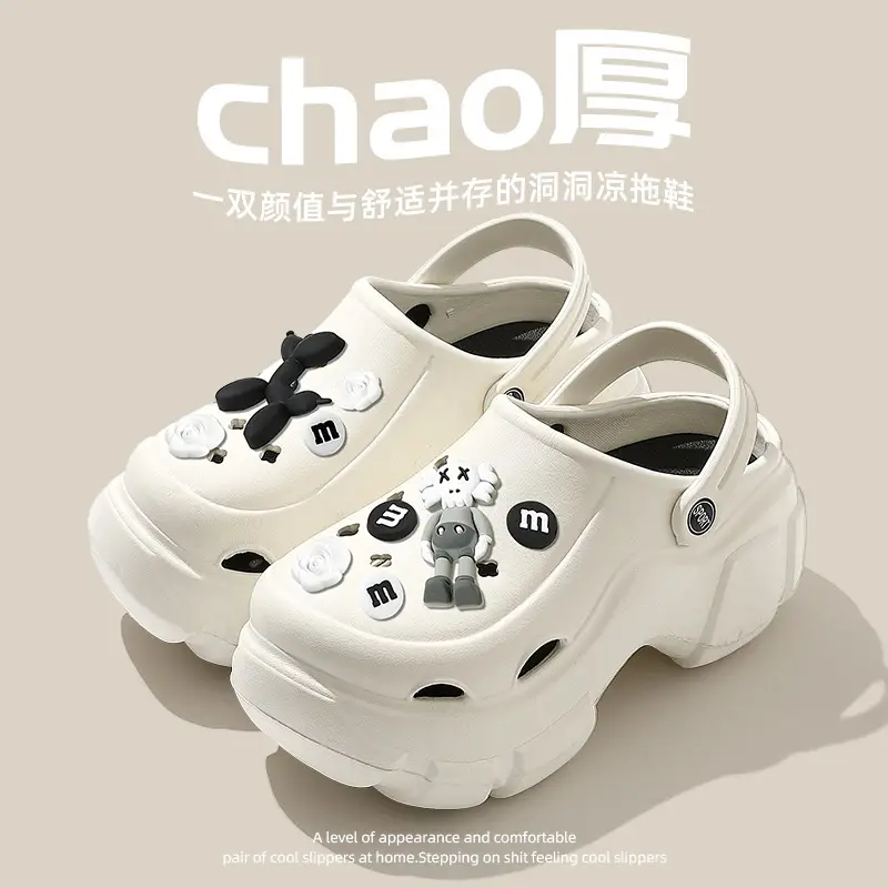 Beach Sandals Non-Slip Toe-Cap Slippers for Women Summer Eva Sandals Summer Outdoor Wear Clogs Women's Wholesale