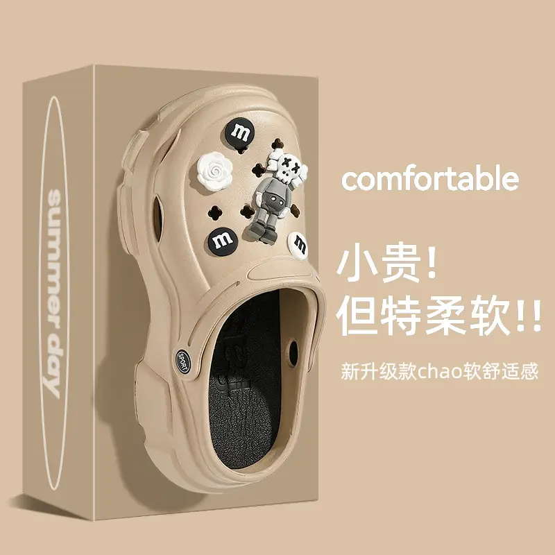 Beach Sandals Non-Slip Toe-Cap Slippers for Women Summer Eva Sandals Summer Outdoor Wear Clogs Women's Wholesale