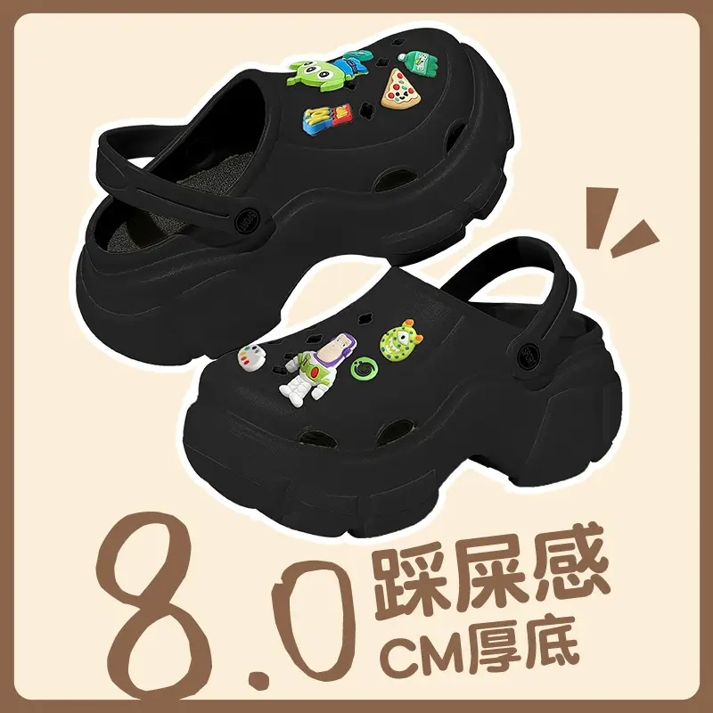 Beach Sandals Non-Slip Toe-Cap Slippers for Women Summer Eva Sandals Summer Outdoor Wear Clogs Women's Wholesale