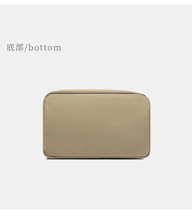 Brown Canvas Business Commuter Shoulder Bag Large Capacity — feature 32
