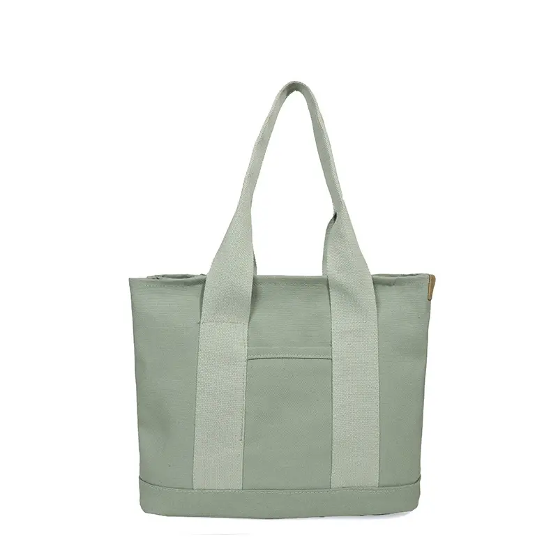 Japanese Ins Canvas Shoulder Bag Women Large Capacity Commuter Tote - Image 9