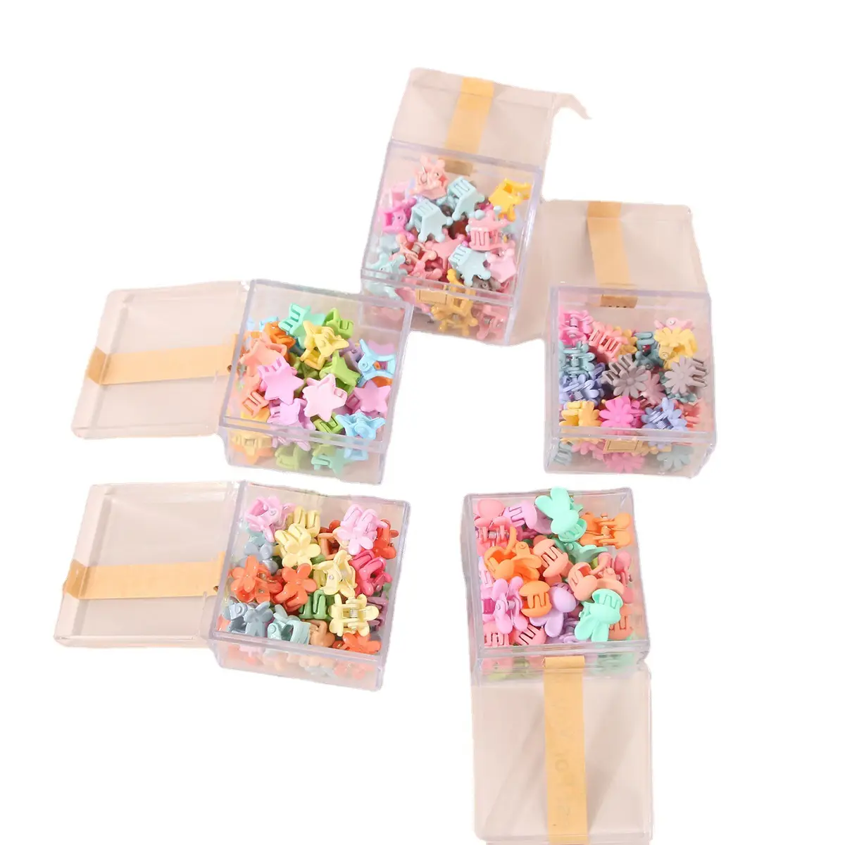 Cute Mini Hairpin Clips for Kids' Hair Styling - Image 39