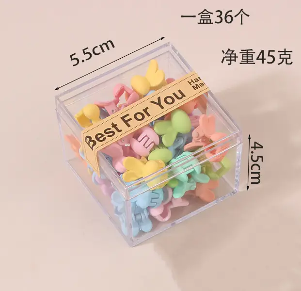 Cute Mini Hairpin Clips for Kids' Hair Styling — feature 2