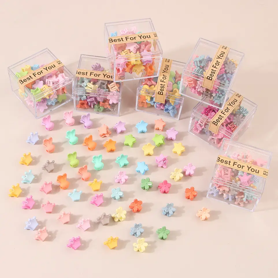 Cute Mini Hairpin Clips for Kids' Hair Styling — feature 4