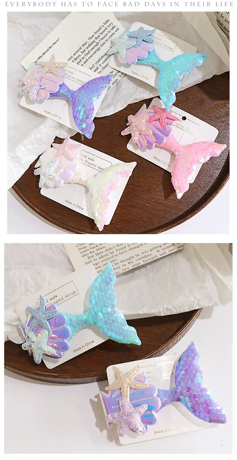 Cross-Country Mermaid Hairpin for Girls — feature 3