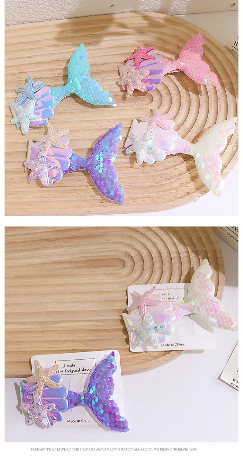 Cross-Country Mermaid Hairpin for Girls — feature 4