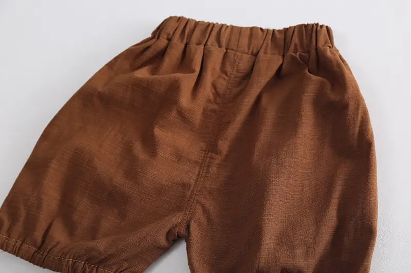 Children Cotton Striped Shorts Suit Summer Boys — feature 11