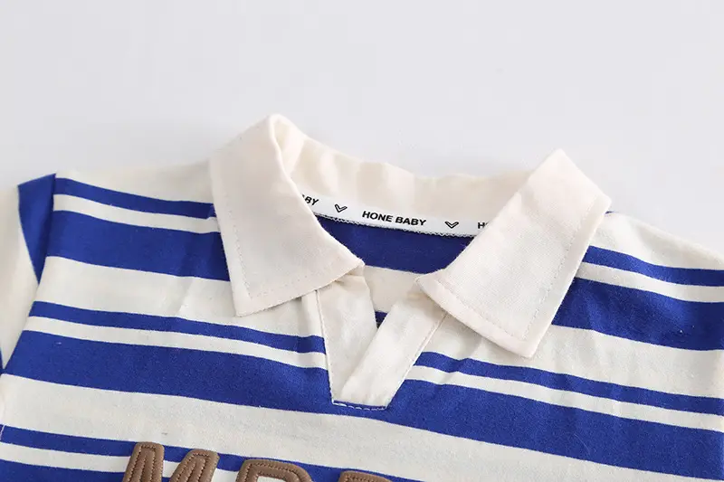 Children Cotton Striped Shorts Suit Summer Boys — feature 5