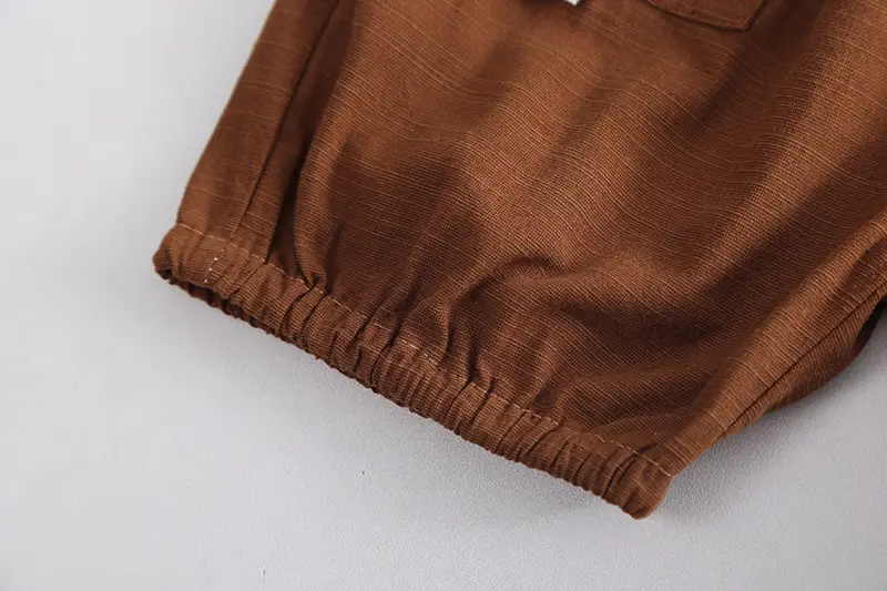Children Cotton Striped Shorts Suit Summer Boys — feature 9