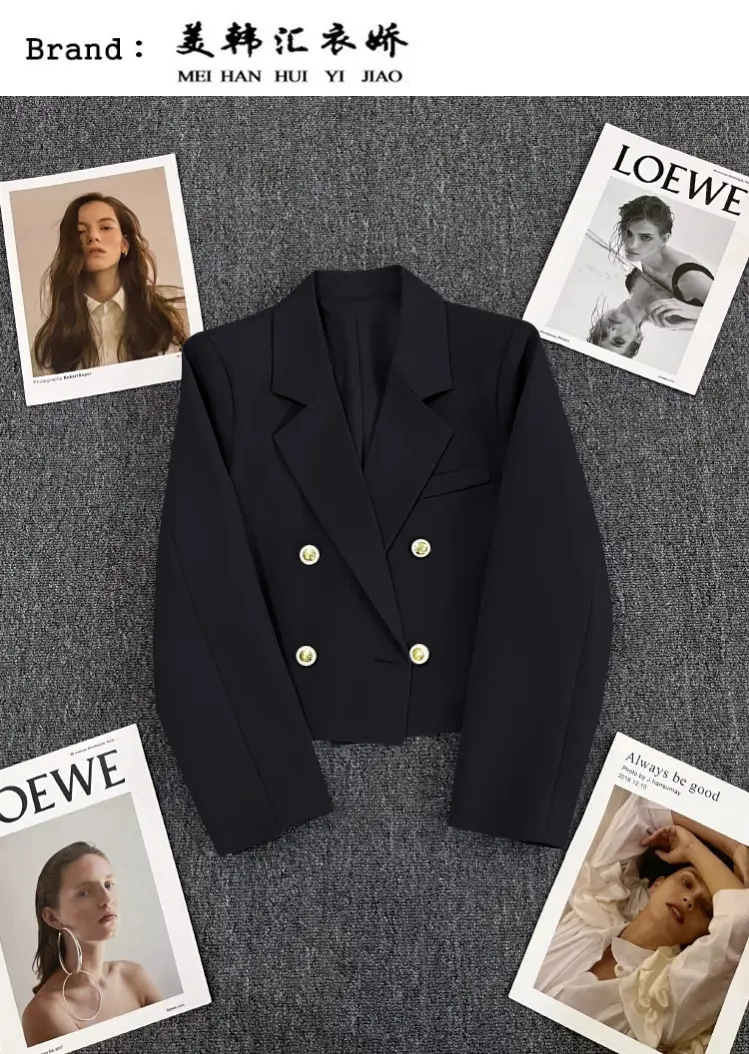 Black Korean Style Blazer for Women 2025 — feature 29