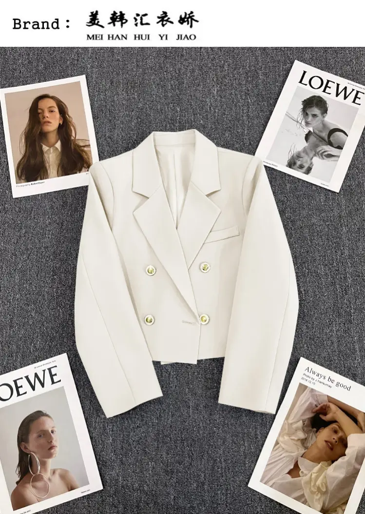 Black Korean Style Blazer for Women 2025 — feature 35