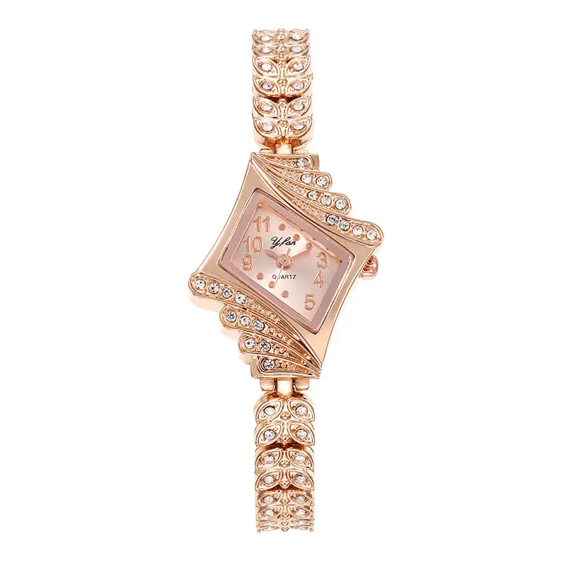 Korean Style Rhinestone Women's Quartz Watch - Image 7