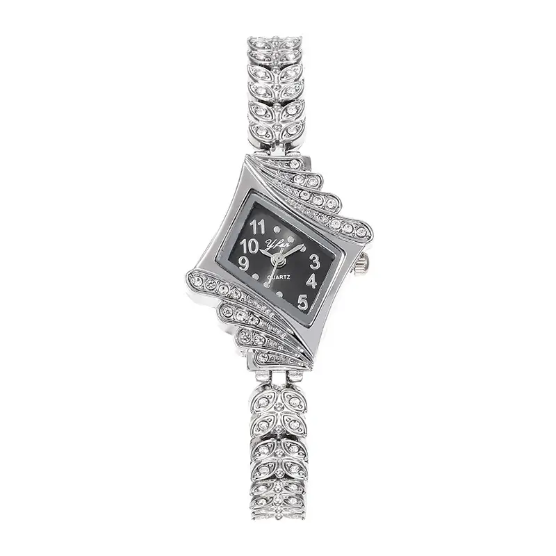 Korean Style Rhinestone Women's Quartz Watch - Image 3