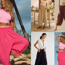 Purple Pleated Button Vest for Women Summer Wear — feature 37