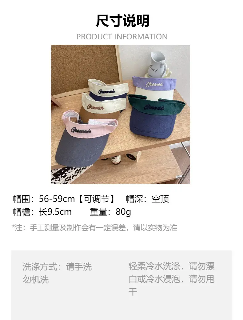 Women's Korean-style Ins Letter Cap Navy White — feature 1