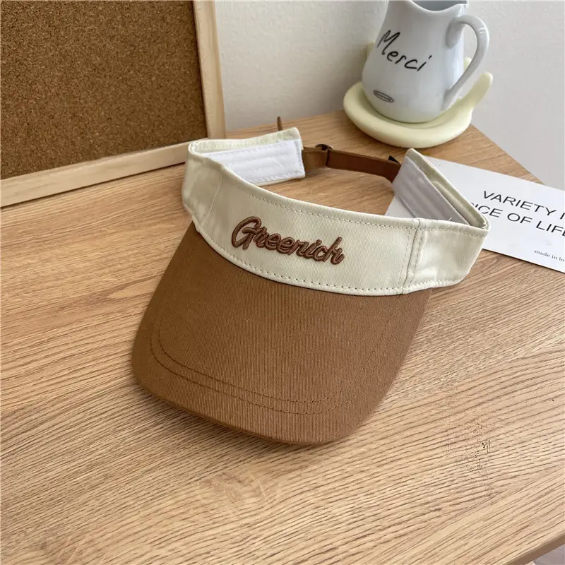 Women's Korean-style Ins Letter Cap Navy White - Image 2