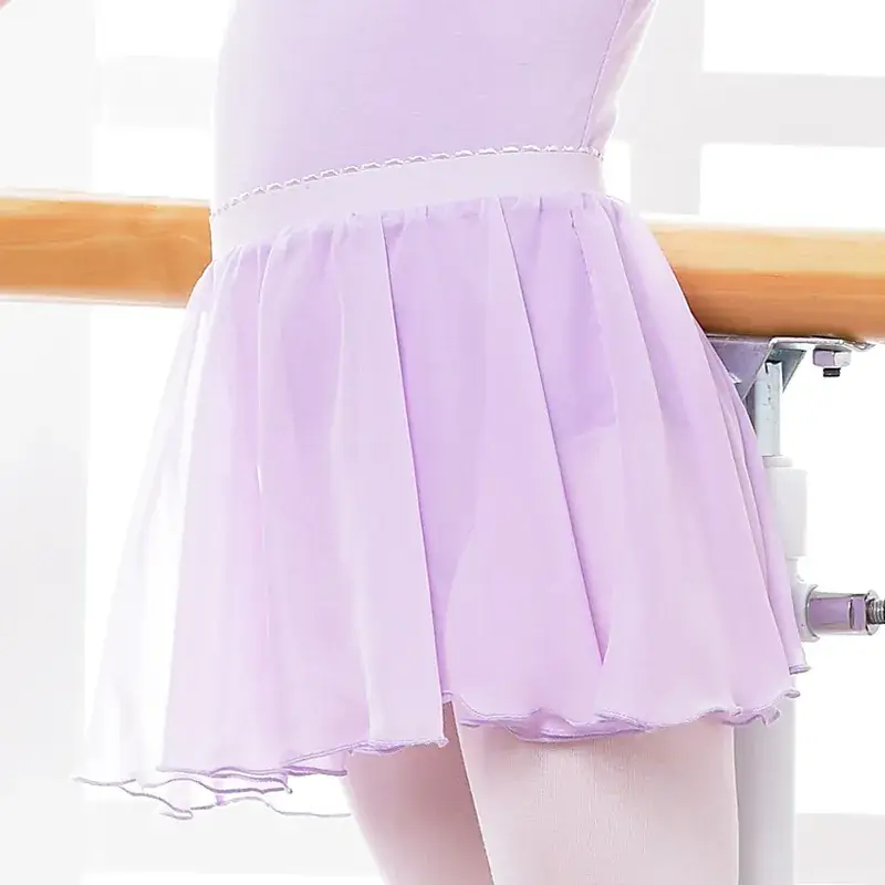Light Blue Chinese Dance Skirt for Girls Ballet Suit