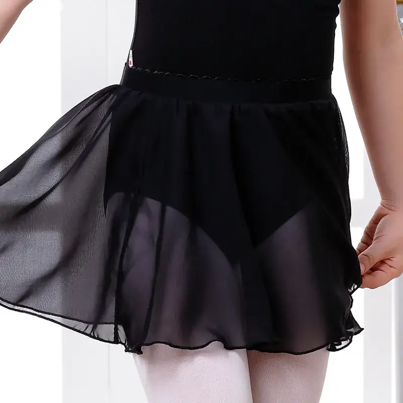 Light Blue Chinese Dance Skirt for Girls Ballet Suit