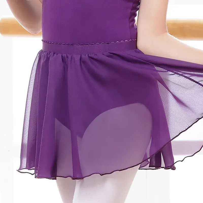 Light Blue Chinese Dance Skirt for Girls Ballet Suit