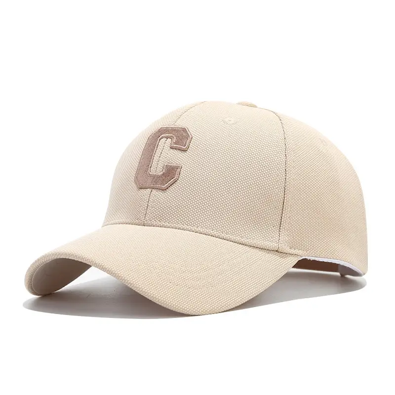 C Letter Embroidered Women's Spring Summer Cap — feature 13