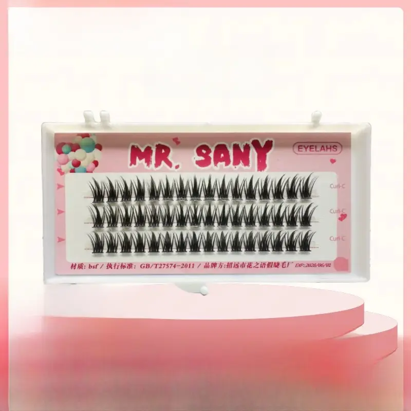 Three Row False Eyelashes Lazy Sunflower Self-Grafting - Image 2