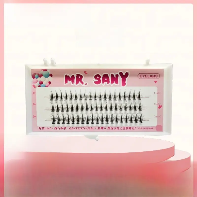 Three Row False Eyelashes Lazy Sunflower Self-Grafting - Image 4