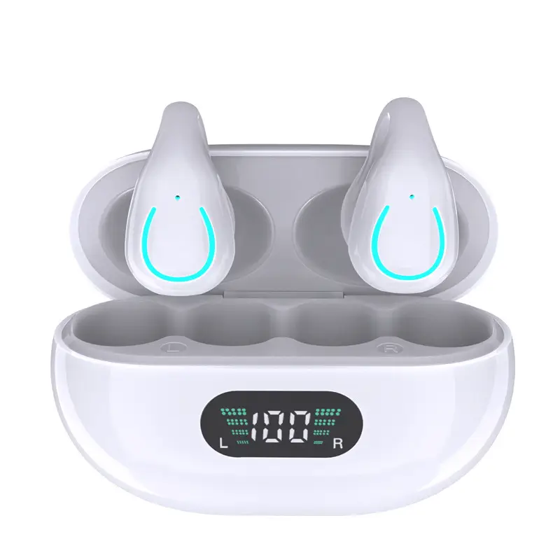 Huaqiangbei Bone Conduction Bluetooth Headset Wireless Sports Open Non-In-Ear Noise Reduction Free Shipping Ear Clip Headset