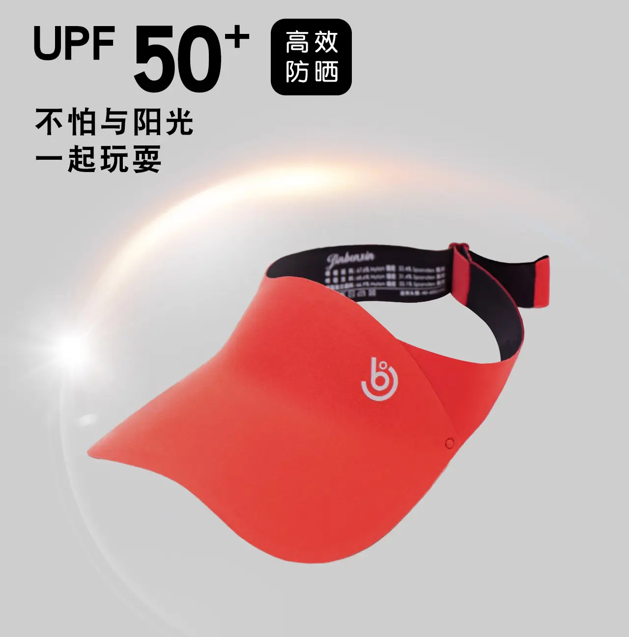Kids UV Visor Hat with Memory Foam Cover — feature 7