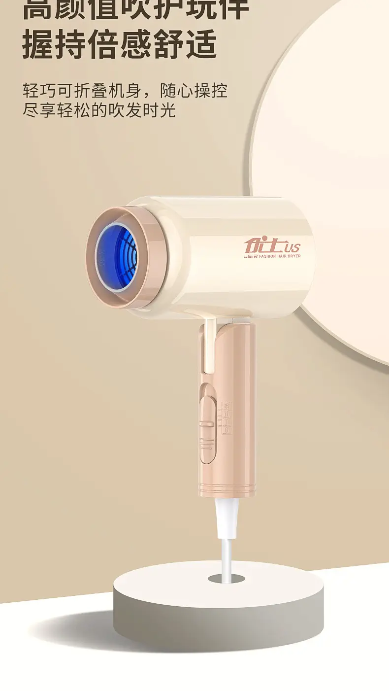 Yongri Electric Hair Dryer Bronze High Power — feature 40