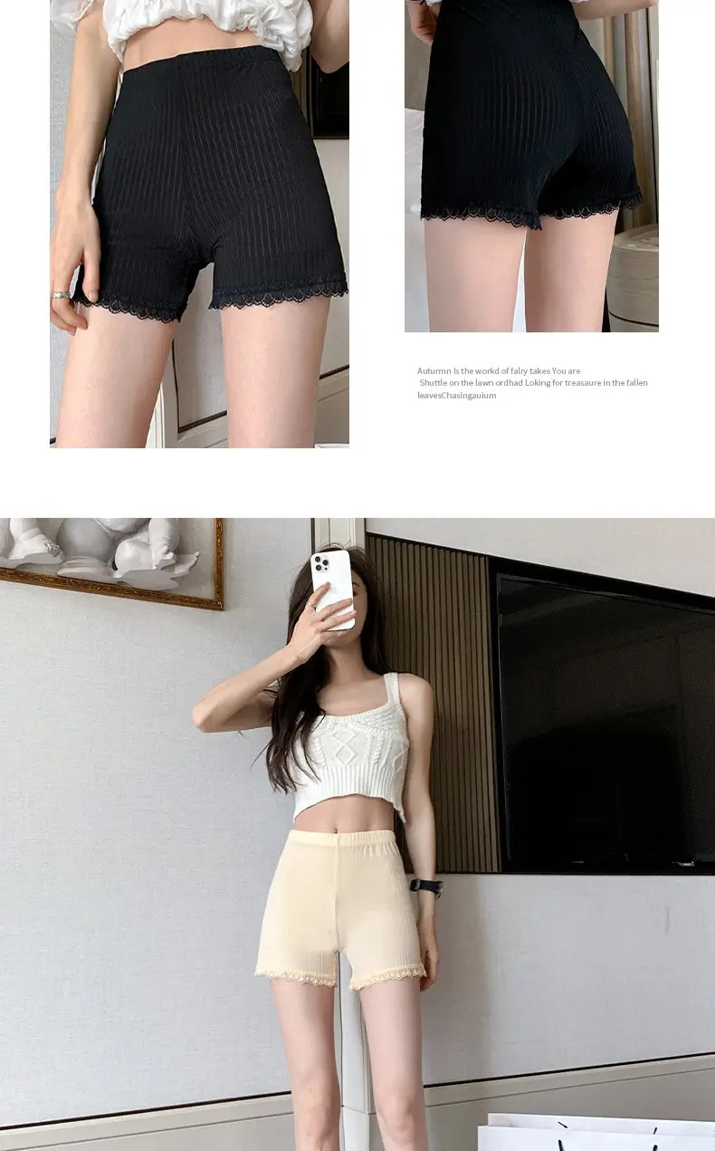 Women's Anti-Walking Summer Hip Slimming Safety Pants — feature 14
