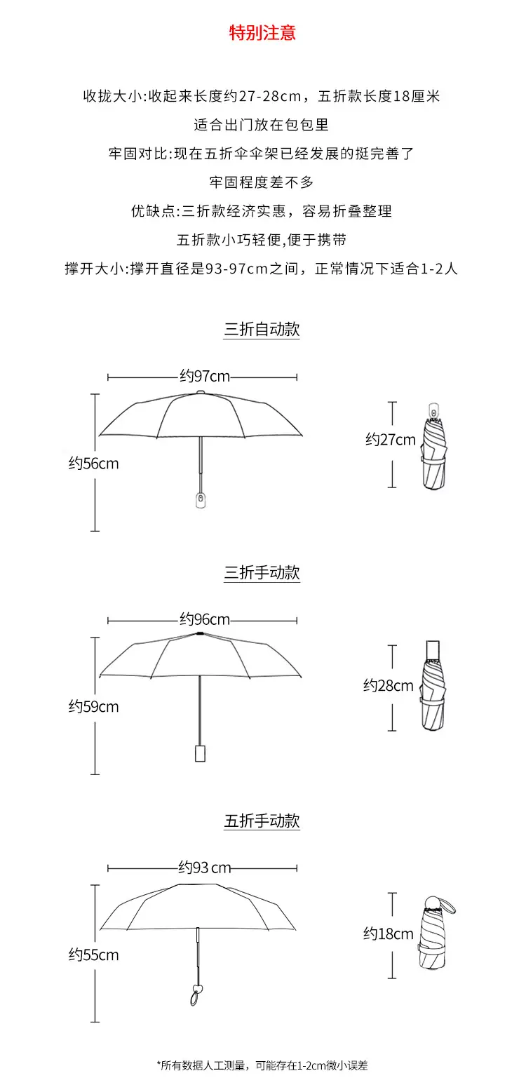 70% Off Gradient Pink Flower Vinyl Umbrella — feature 9