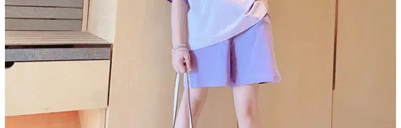 Summer Girls Pink Polo Shorts Set with Cap — feature 11