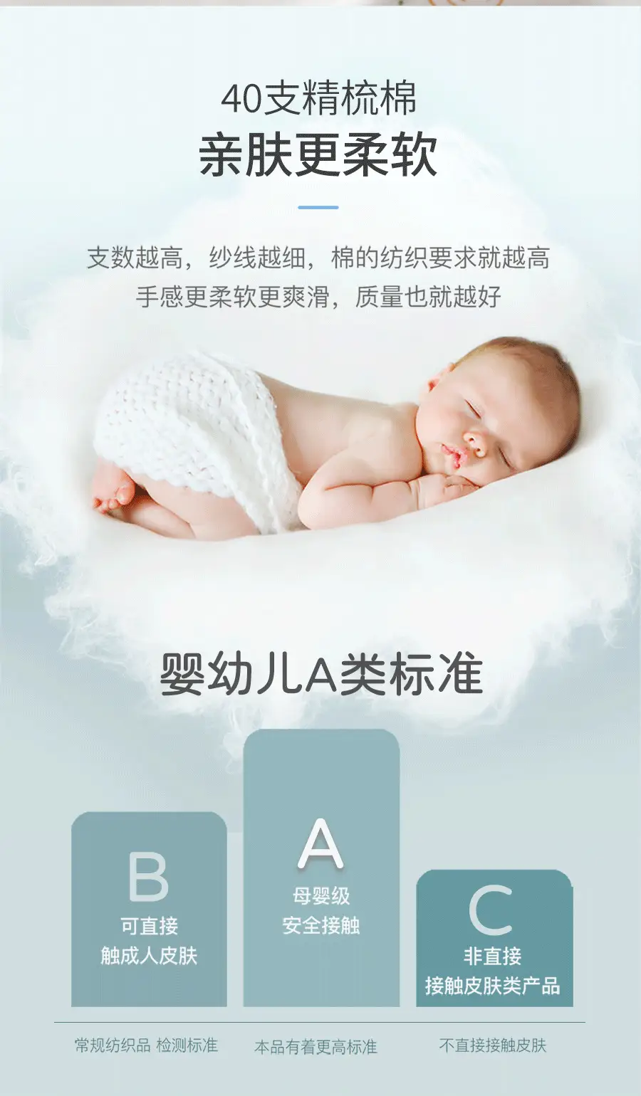 Newborn Baby Bath Towel Red White Cotton Anti-Startling — feature 5