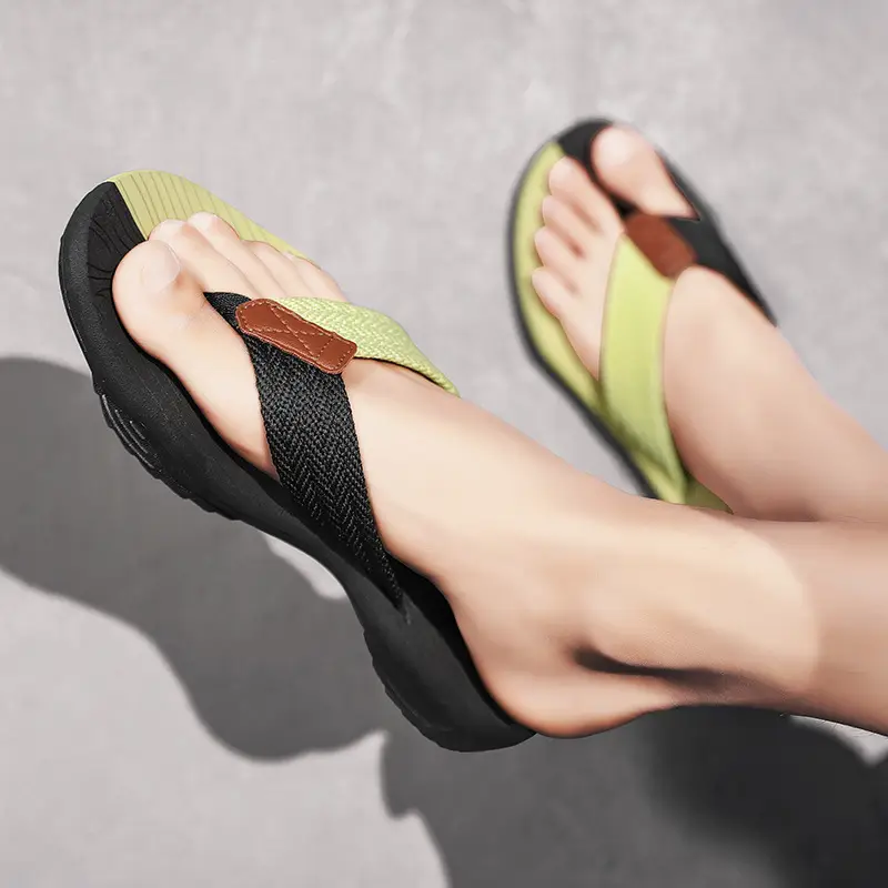 Brazil Men's Red Slipper Non-Slip Crossover Summer — feature 10