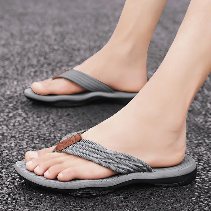 Brazil Men's Red Slipper Non-Slip Crossover Summer — feature 2